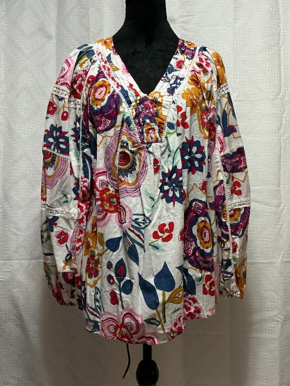 Bohemian multi colored top